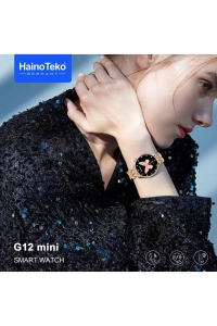 Missey Hrs Teknoloji G12 Mini Akıllı Saat 3 Kordonlu Bayanlar Için Şık Tasarım Amoled Ekran